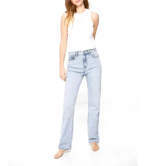 Sustainable Wash Straight Jeans Blue