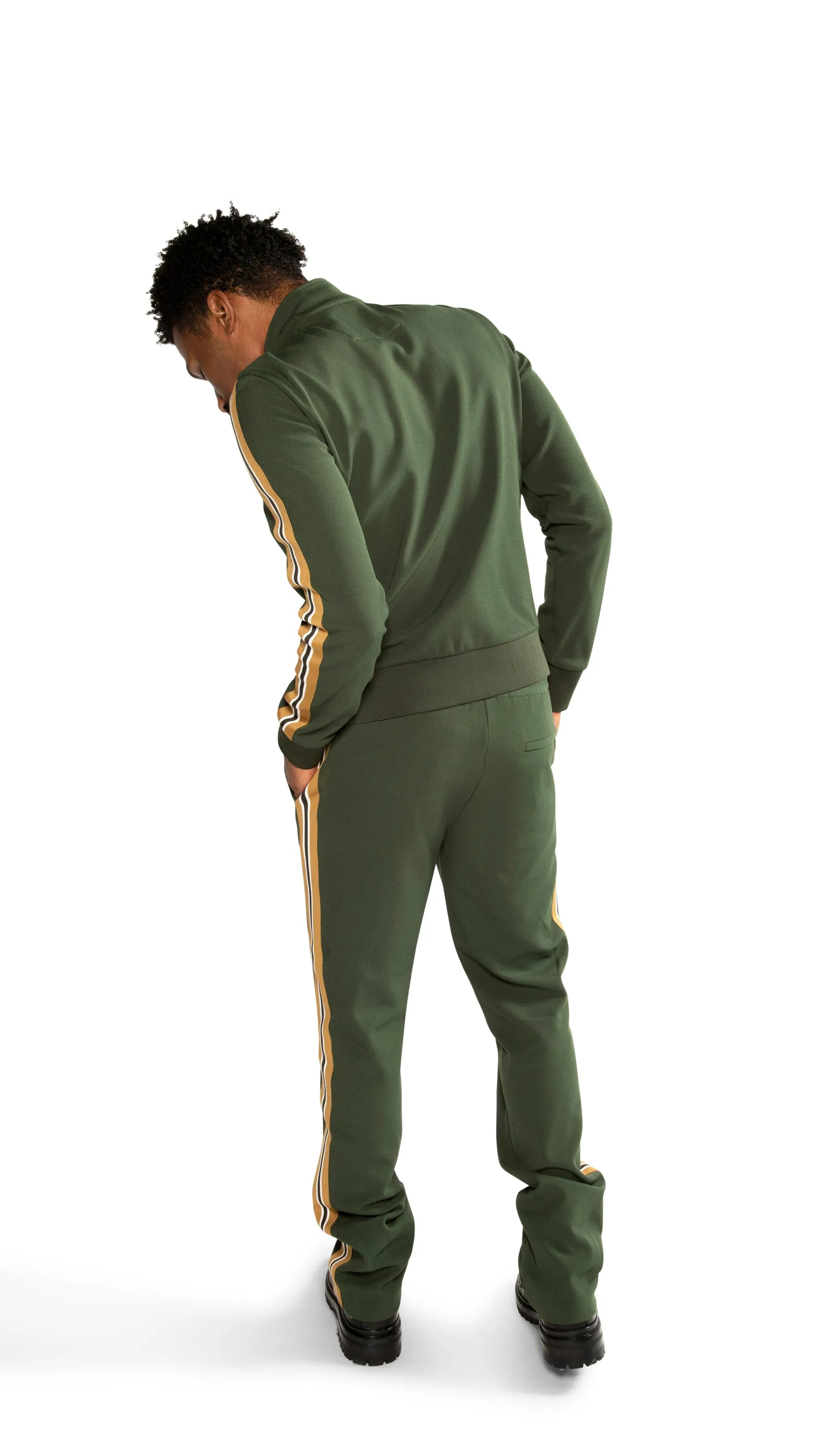 Track Pant With Side Tape Detail