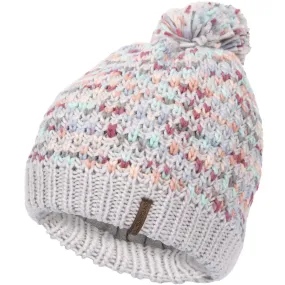 Trespass Womens Irmina Chunky Knit Knitted Bobble Hat - Multi