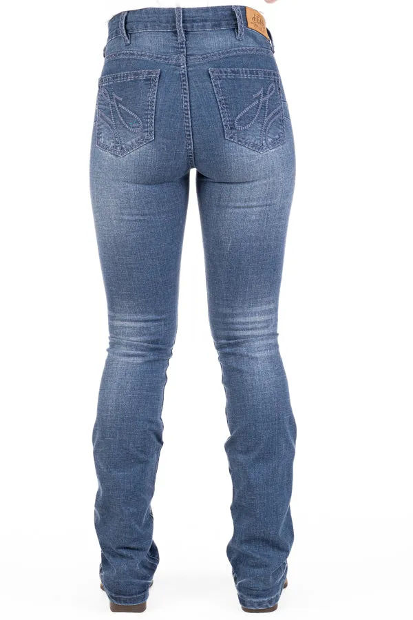 Ultra High Rise - SR2178 "Utah" Navy Stitch Jeans