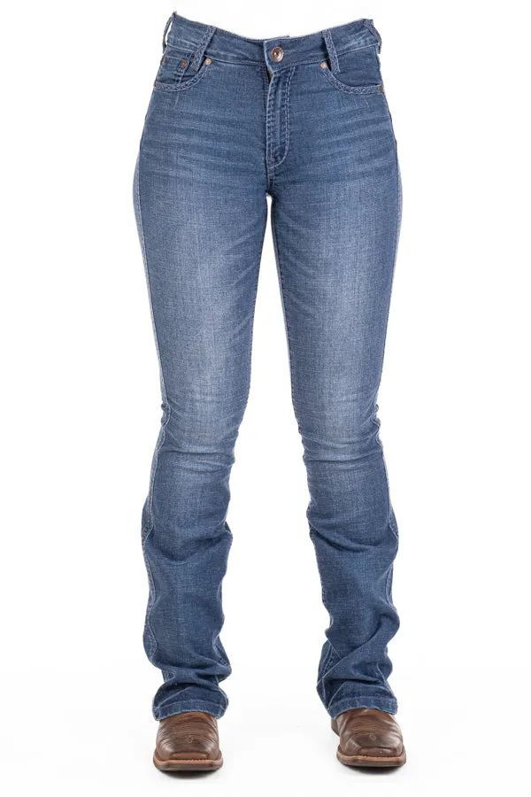 Ultra High Rise - SR2178 "Utah" Navy Stitch Jeans