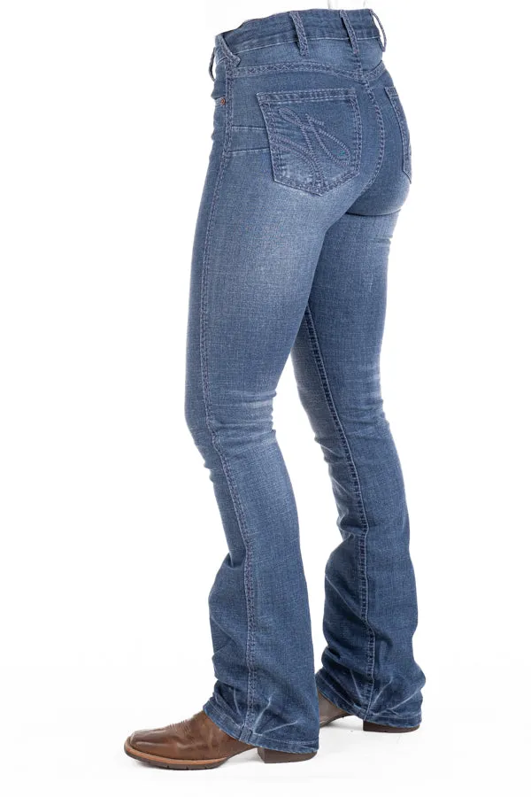Ultra High Rise - SR2178 "Utah" Navy Stitch Jeans