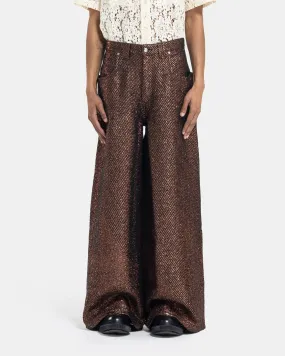 Unspun Ultra Wide Leg Jean in Tinsel