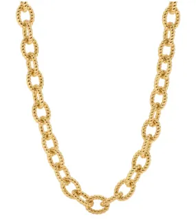 Victoria Small Chain Necklace- Gold