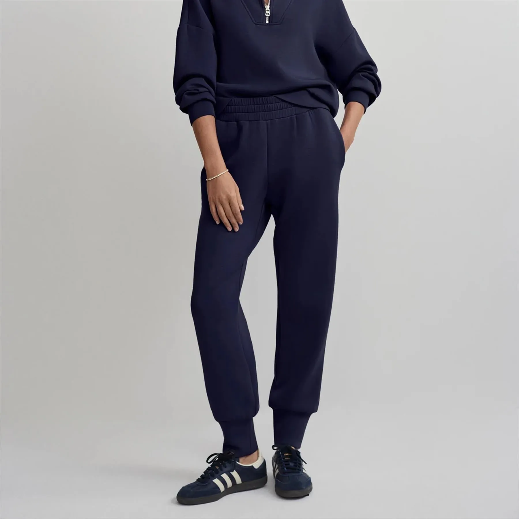 Womens The Slim 25 Inch Cuff Pants Blue Nights - 2025