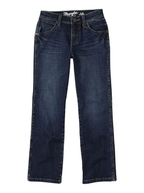 Wrangler Boy's Indigo Blue Retro Slim Straight Jean