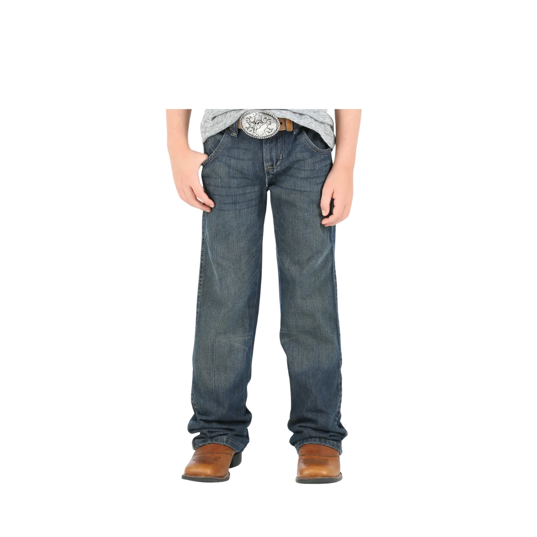 Wrangler Kid's Retro Low Rise Relaxed Fit Boot Cut Night Sky Jeans