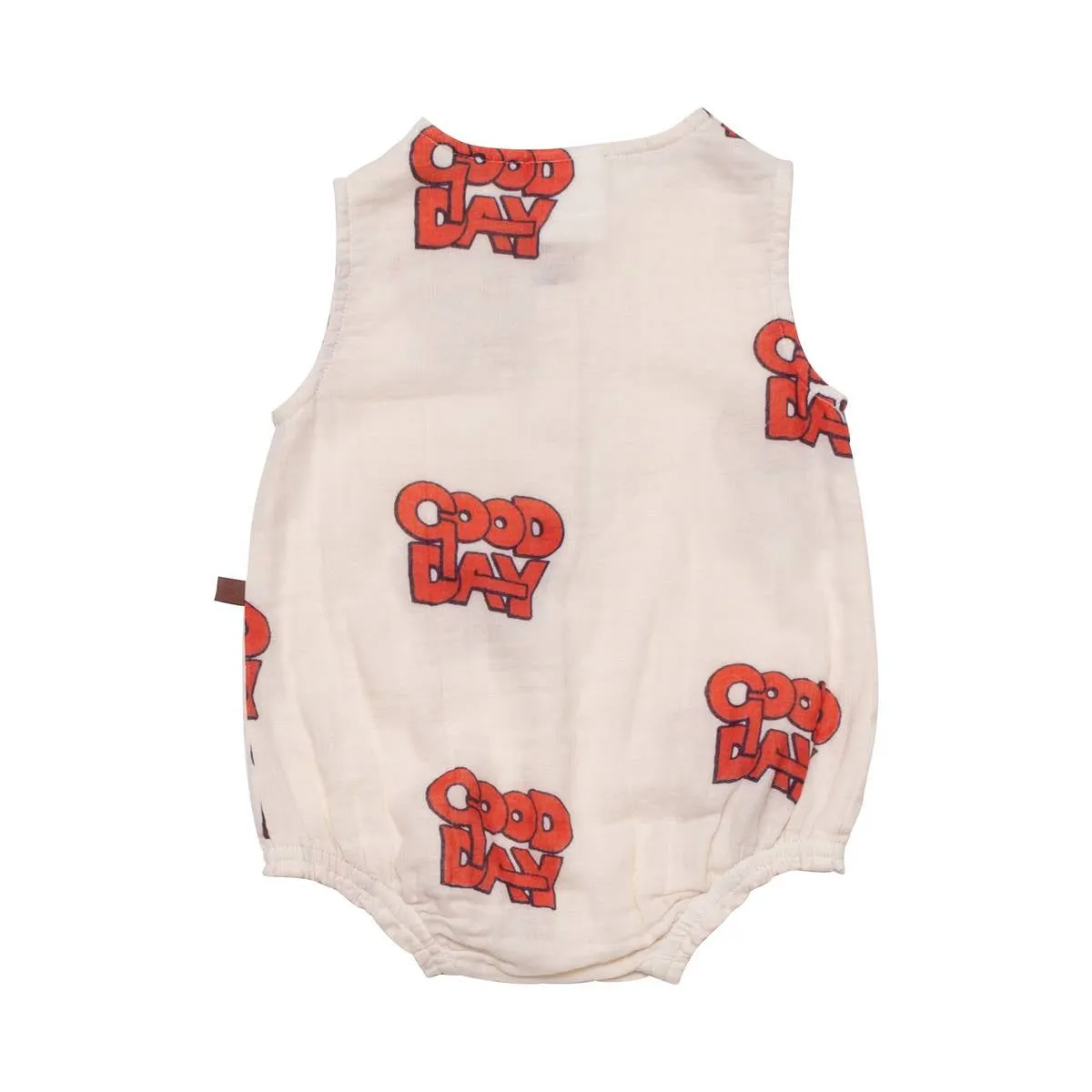 WYNKEN CLOUD/SETTING SUN WOVEN ROMPER