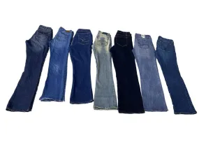 Y2k Classic Flare Leg Jeans - 19 Pcs